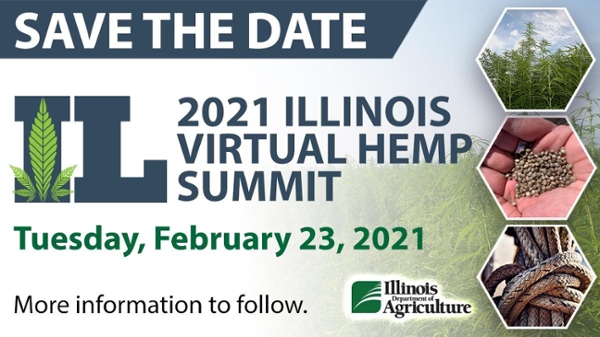 2021 IL Virtual Hemp Summit - Save the Date